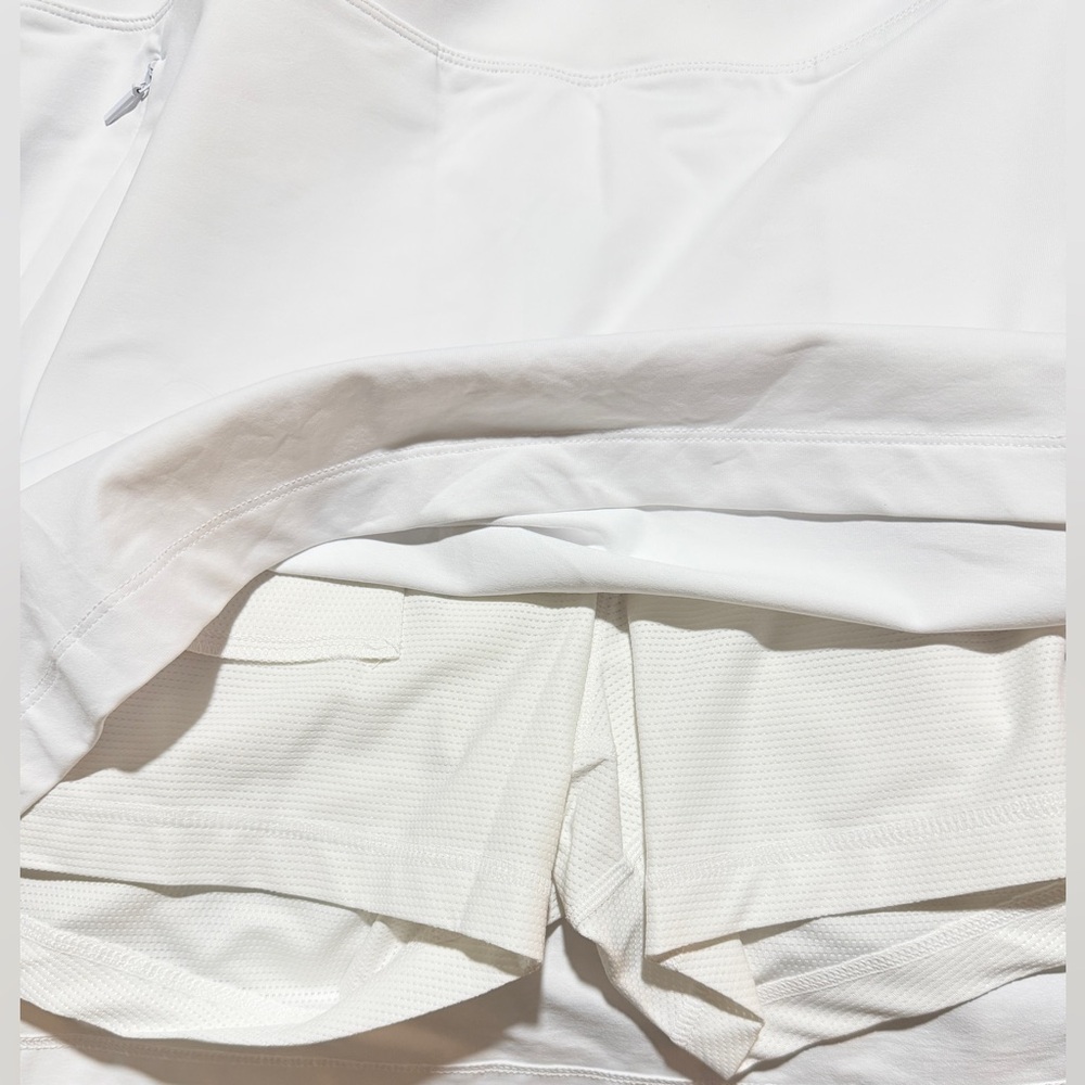 NWT Tommy Bahama IslandZone White Active Skort Golf Tennis Skirt Pockets Sz Lg - Picture 7 of 7